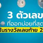 รางวัลเลขท้าย3ตัว